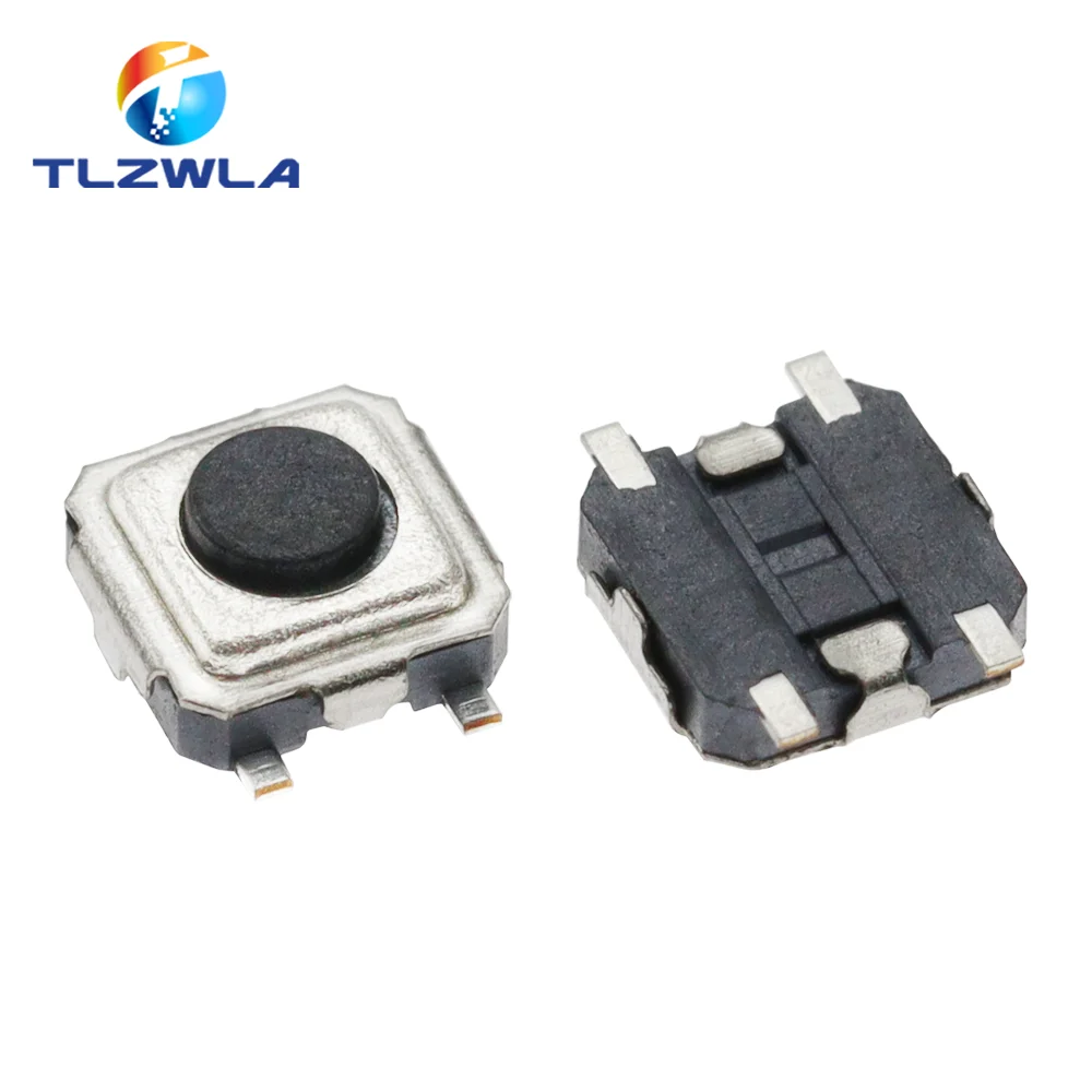 100PCS 3*3*1.5mm SMT Tactile Tact Mini Push Button Switch Micro Switch Momentary SMD 3X3X1.5MM