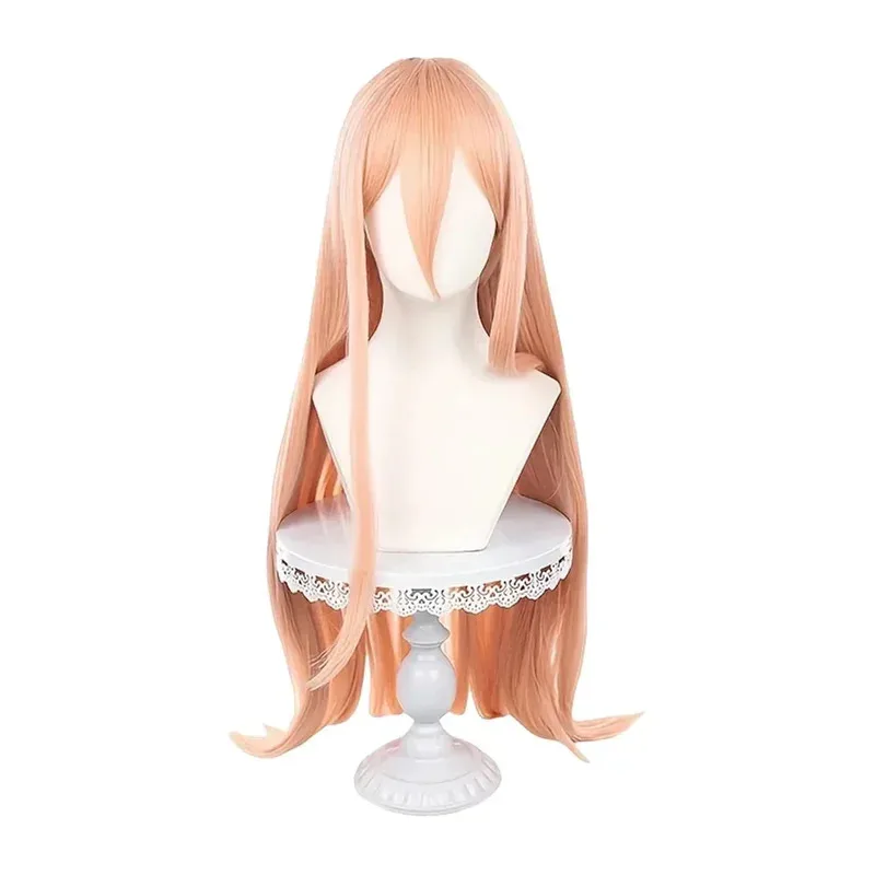 

Anime Chainsaw Man Power Cosplay Wig Long Orange Heat Resistant Synthetic Hair Party Role Play Wigs