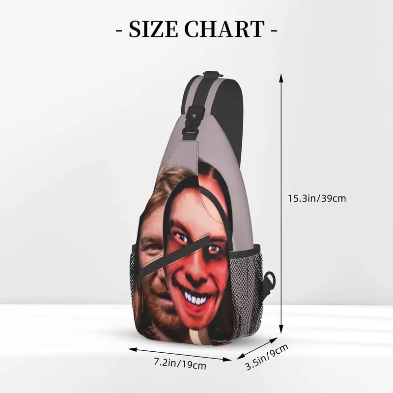 Aphex-Sac à bandoulière double personnalisé pour hommes, sac à dos poitrine à bandoulière initié à la mode, sac à dos de voyage, sac à dos de randonnée