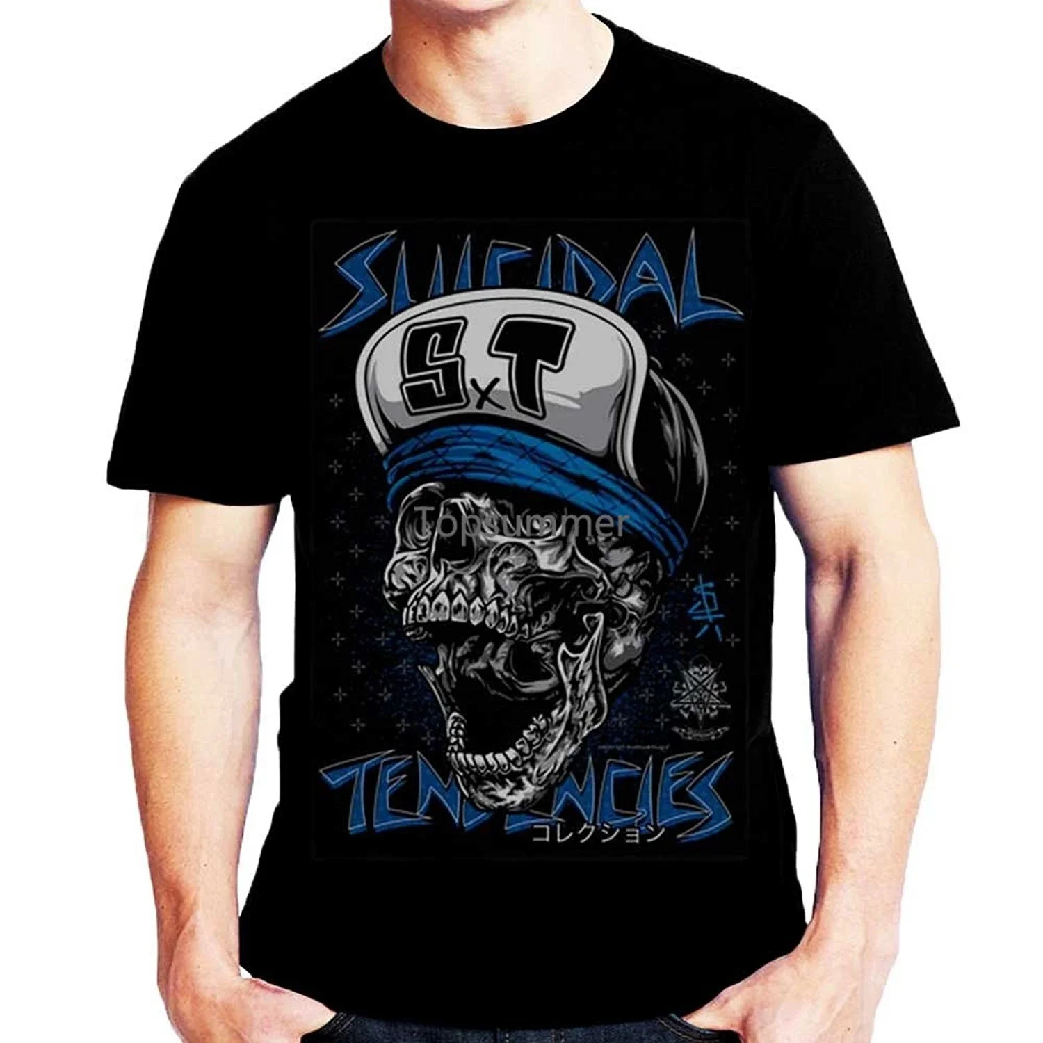 Men T Shirt Fashion Suicidal Tendencies Cool T-Shirt Novelty Tshirt Women