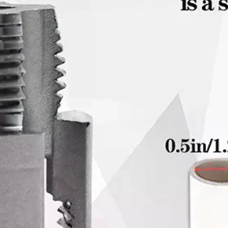 

Инструмент для резки трубной резьбы Встроенный инструмент для нарезки внутренней и внешней трубы Электрическая дрель Совместимый комплект нарезки для труб из ПВХ