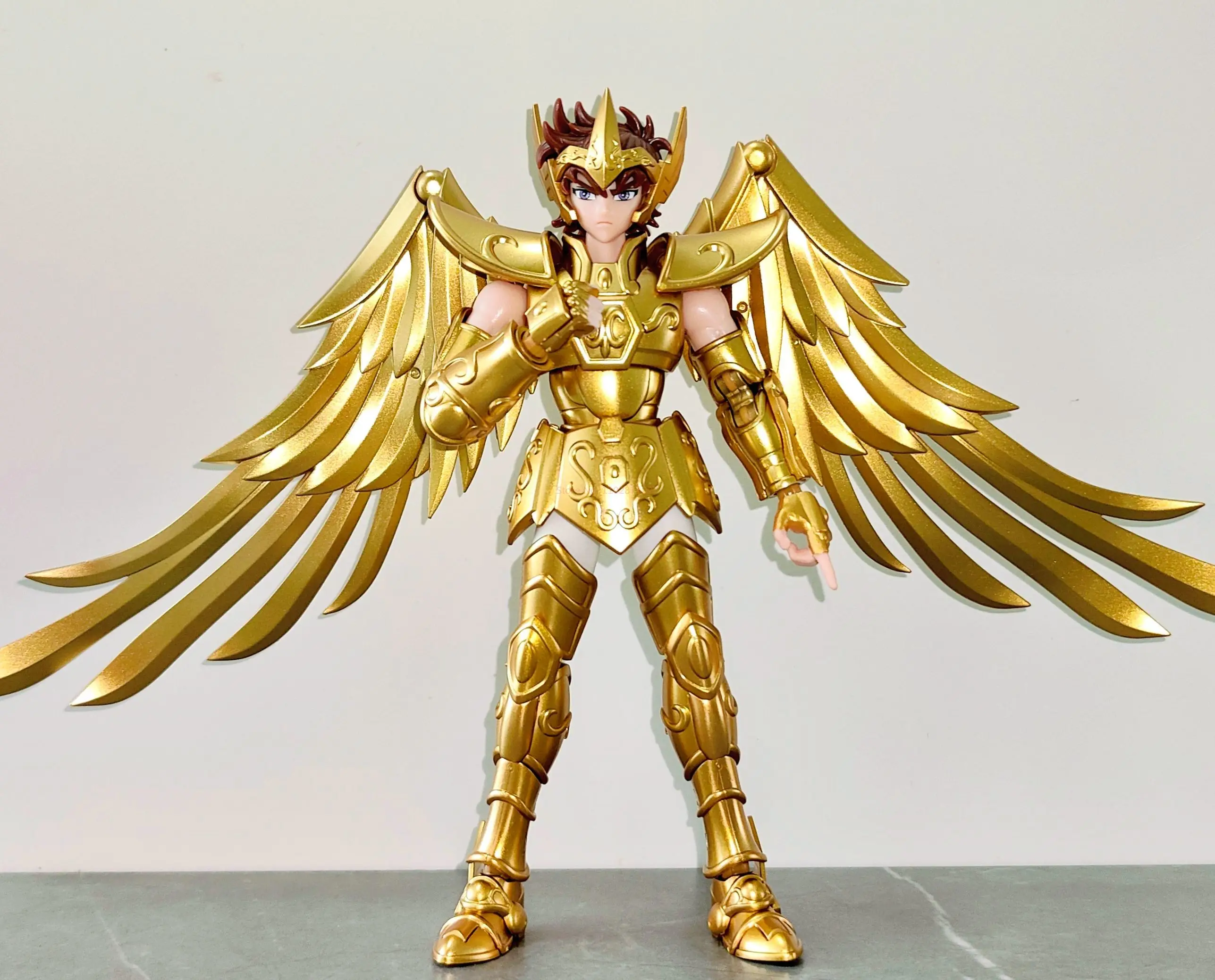 

‌ Подлинная Saint Seiya ‌ Альdebaran ‌ Подвижные фигурки Aiolos ‌ Аниме периферийные устройства Овен Айolia фигурки модель подарки на день рождения и Рождество