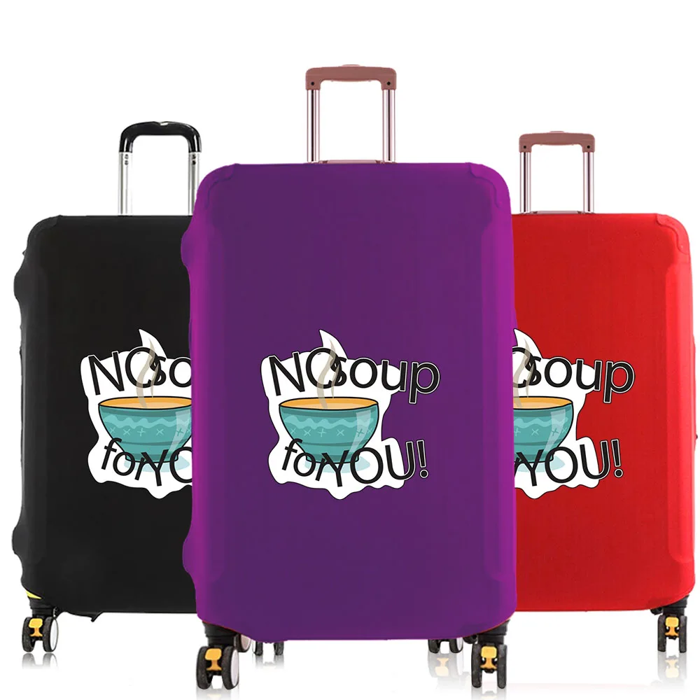 Fashion Luggage Cover 18-30 Inch Trolley dust bag Elastic Suitcase coversTravel accessories Baggage Cover food series printing