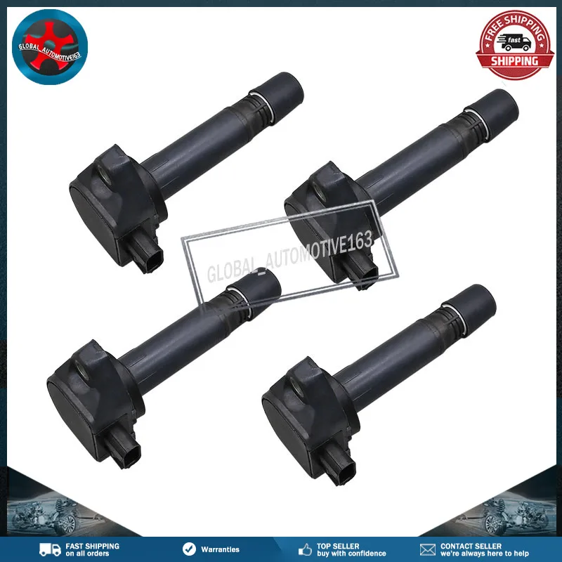 

For 2006-2011 Honda Civic 1.8L L4 30520-RNA-A01 4pcs Ignition Coil