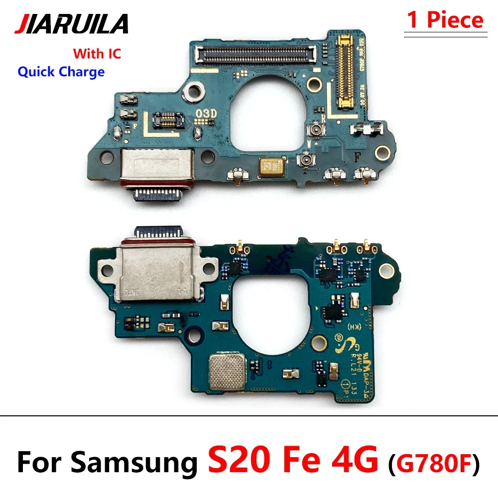 For Samsung S20 Fe 4G 5G G780 G780F G781 G781B USB Charging Port Micro Dock Connector Board Main Flex Cable