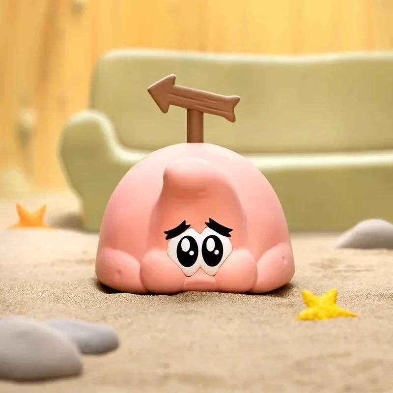 البوب مارت سبونجبوب سكوير السراويل اليومية Quirks سلسلة صندوق أعمى صندوق غامض Kawaii زخرفة التماثيل ديكور المنزل نموذج لسطح المكتب دمية