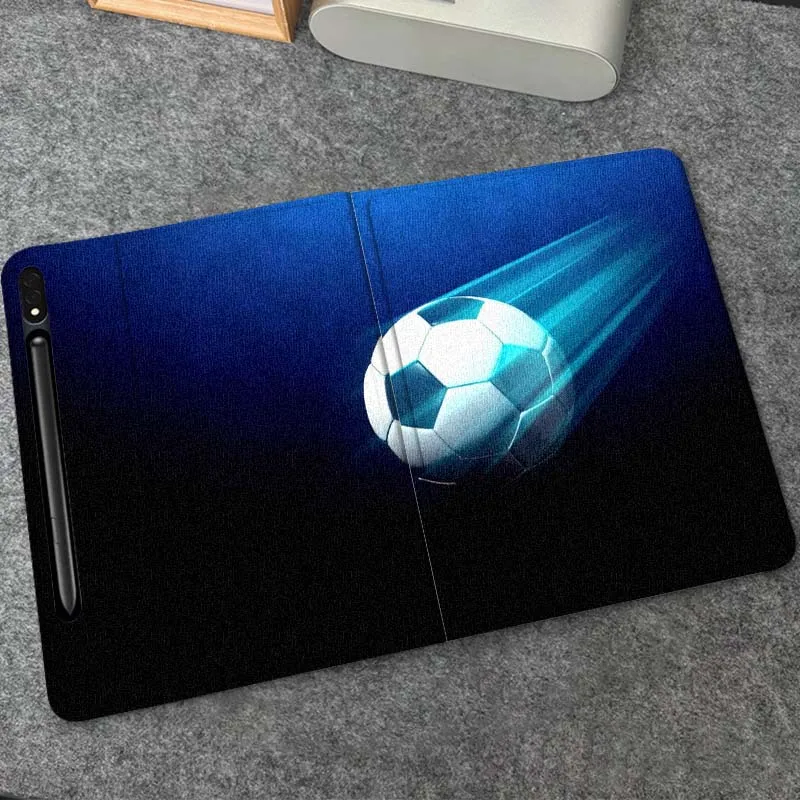 

Cool Soccer Ball Light For Samsung Galaxy Tab S10 S9 S8 S7 FE Lite Soft Flexible Support Tablet Case Gift