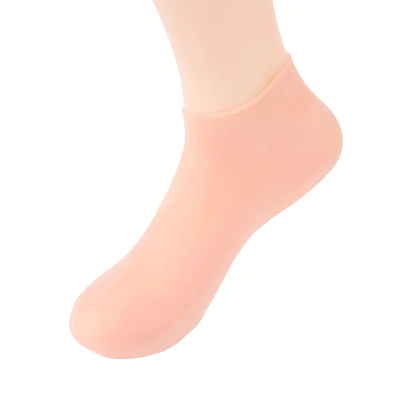 جوارب جل سيليكون مرطبة للقدمين والعناية باليدين ، واقيات مضادة للتشقق ، عناية ببشرة القدم ، قفازات سبا ، استخدام منزلي ، زوج واحد #2