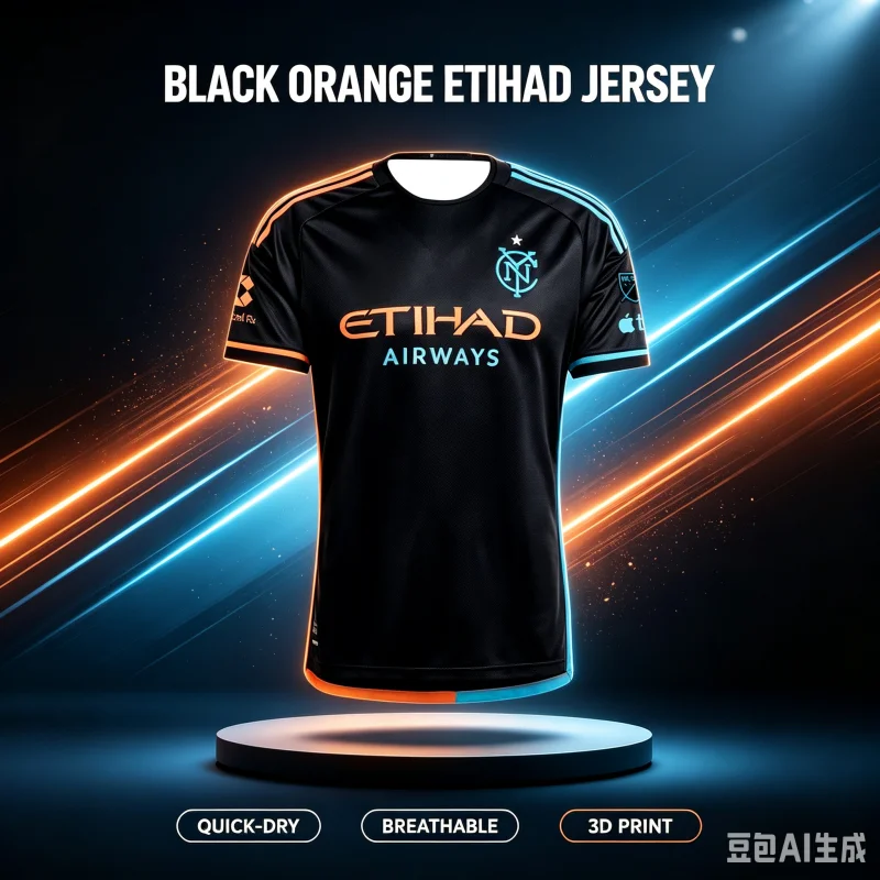 2026-27 New 3D Printed NYC FC Football Fans Customized Comfortable Leisure Sports Speed Drying Four Seasons Parent Child Set