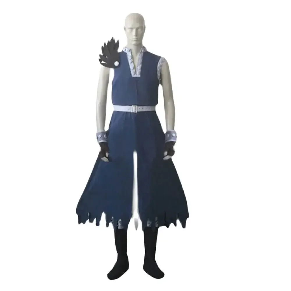 

Unisex Anime Cos Gajeel Reitfox Cosplay Costumes Suit Sets