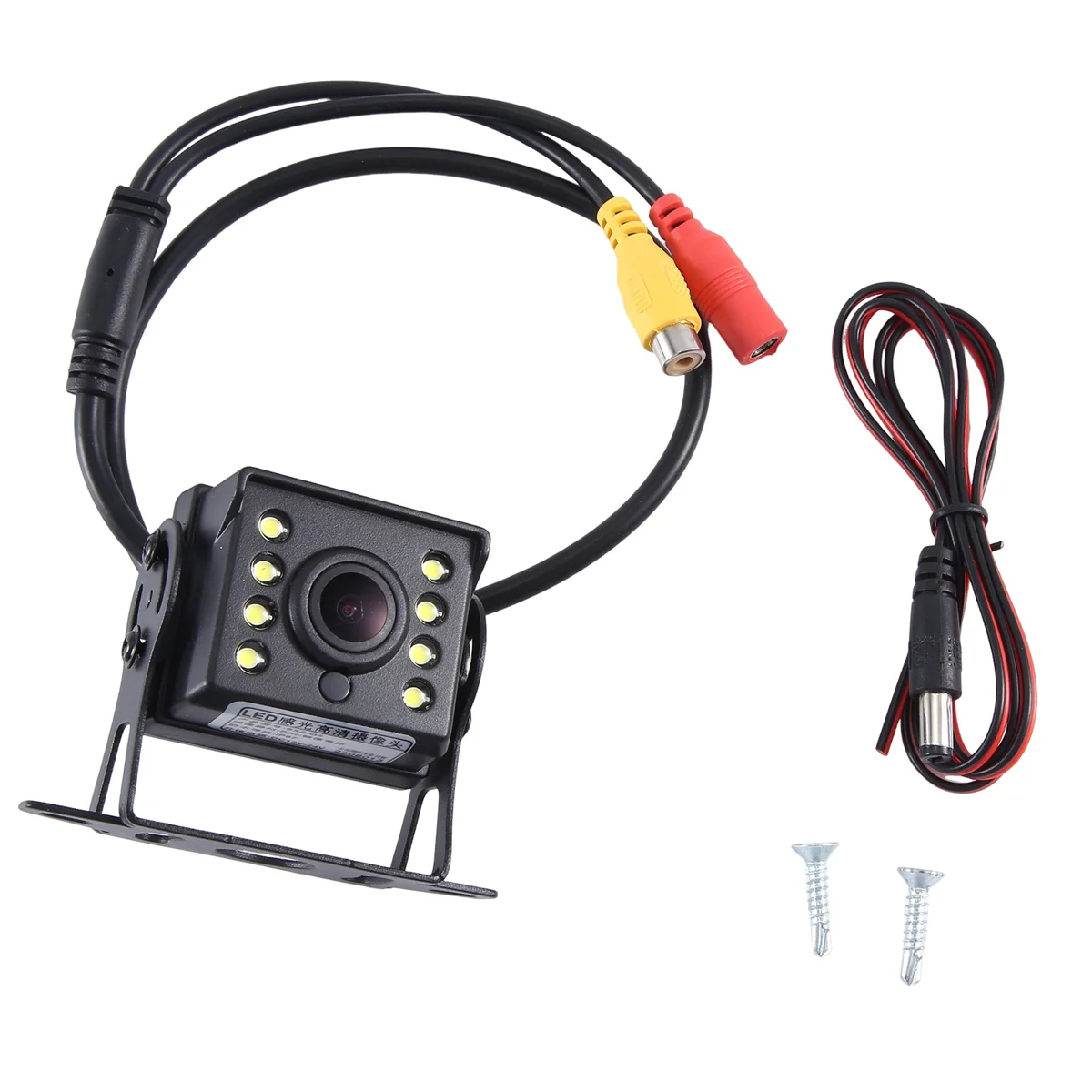 12V/24V Truck Backup Camera With Guide Line AV Extension Cable LED Night Vision For RV, Motorhome, Bus, Lorry, Trucks, Vans