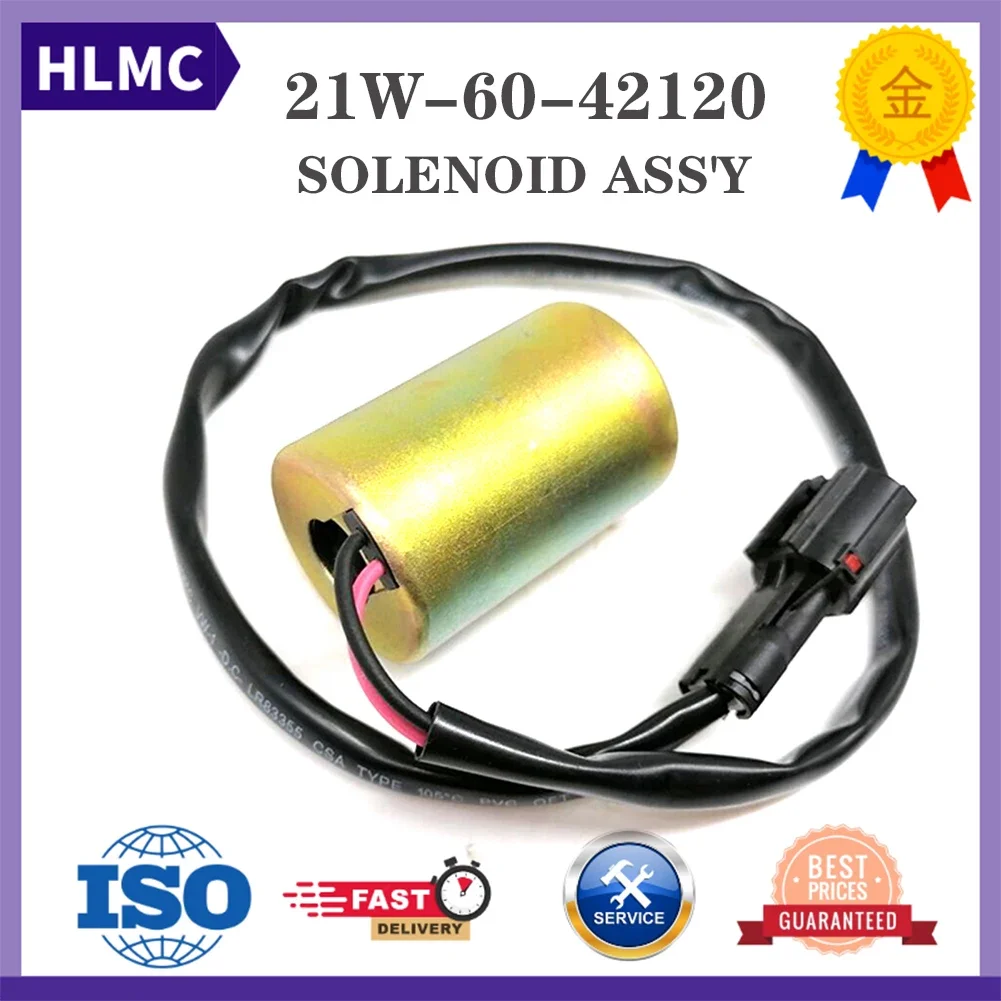 PC128US PC128UU PC138US PC78MR PC78US PC78UU Solenoid Valve Ass'y for Excavator 21W-60-42120 21W6042120