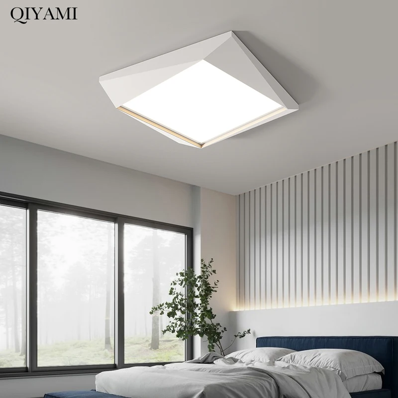 

Modern Irregular Geometry LED Ceiling Lights For Living Room Bedroom Villa Kitchen Indoor Deco Lighting Fixtures Lamp AC 90-260V