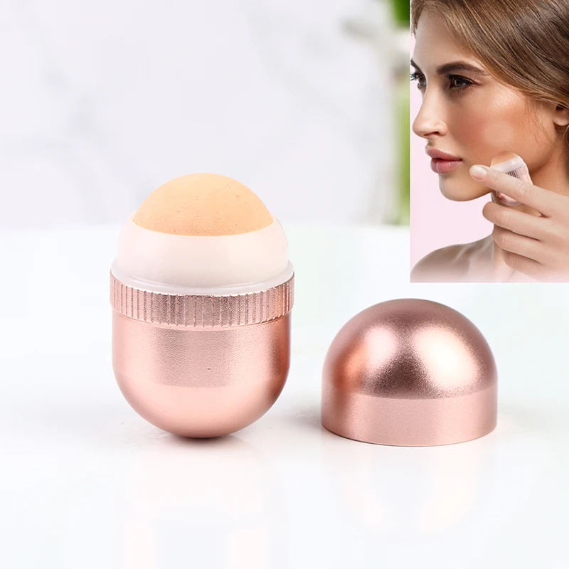 

MINI Facial Oil Absorbing Roller Volcanic Stone Ball Oil Removing Rolling Ball