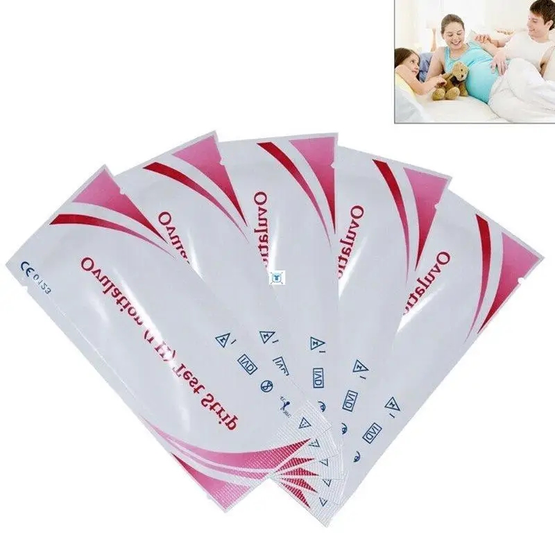 40Pcs LH Ovulation Tests Over 99% Accuracy Test Sensitive Fertility Predictor Household Strips Urine Test Strips First Response