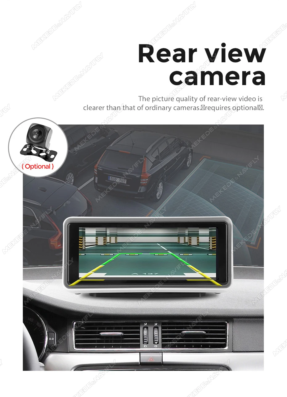 MEKEDE 6,86-zoll Universal Auto Radio Drahtlose Carplay Android Auto MP5 Player Multimedia Recorder FM AUX DSP BT – Detail 7