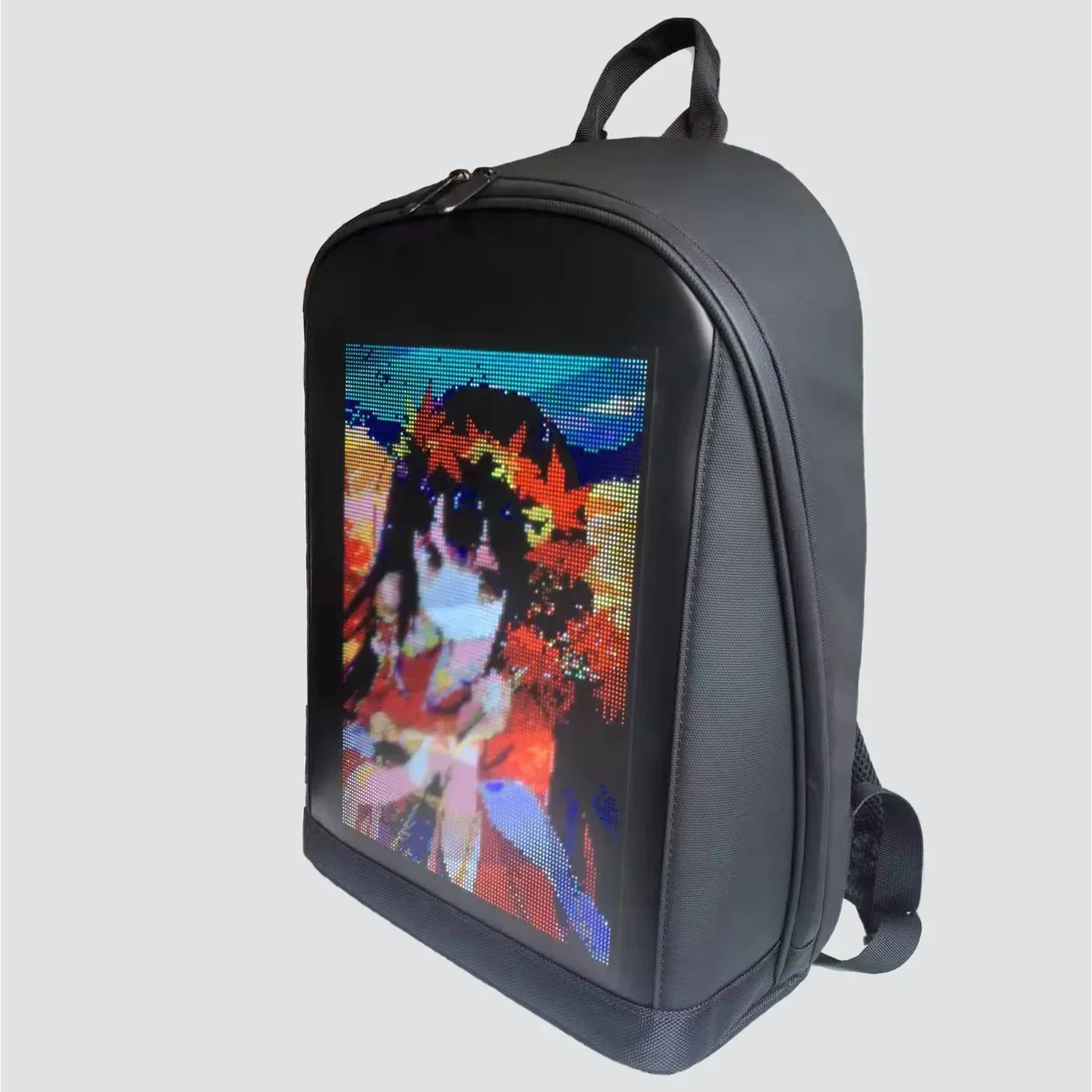 

GMHot-selling youth cycling LED backpack Cultural entertainment LED bag Store advertising