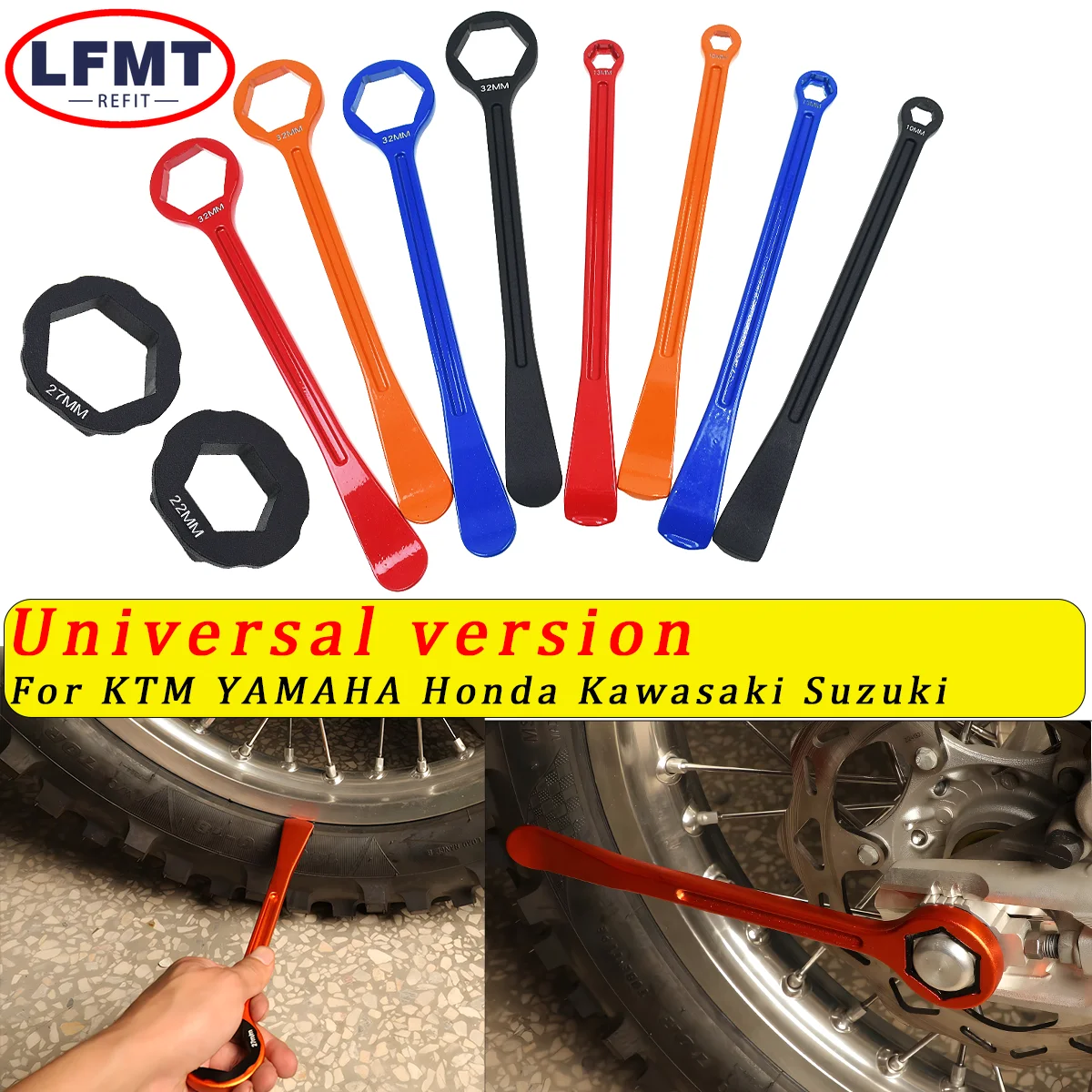 

Motorcycle Bead Buddy Tire Installation Assistance Tool Holder Hook For KTM Yamaha Husqvarna Husaberg 125-500 TE FE TC FC TX