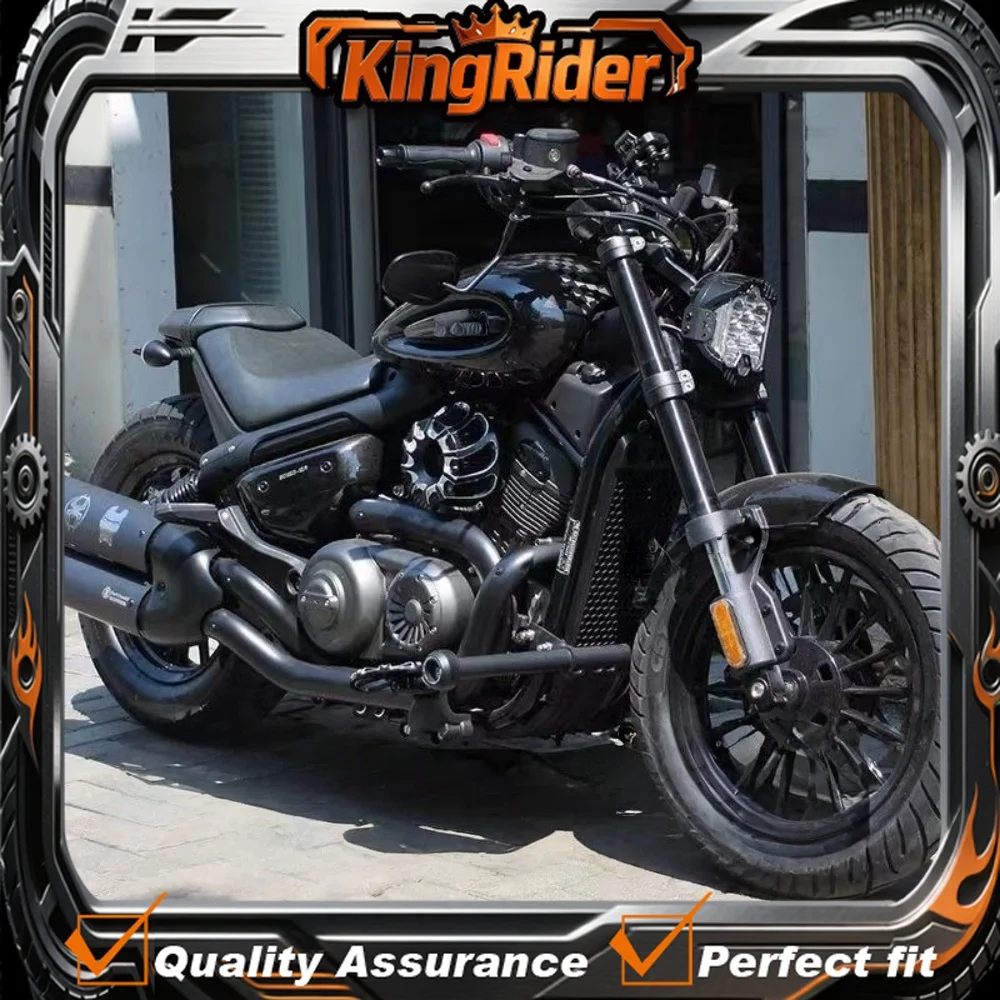 【Supreme quality】High-grade stainless steel single-bar bumper suitable for CM300/CM500/CL300/CL500 motorcycles.