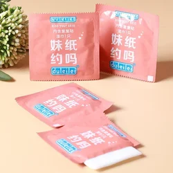 Portable Wet Wipes 50PCS/LOT Pattern logo customization Wipes Tissue Individually Wrapped hand cleaning wet wipes wholesale