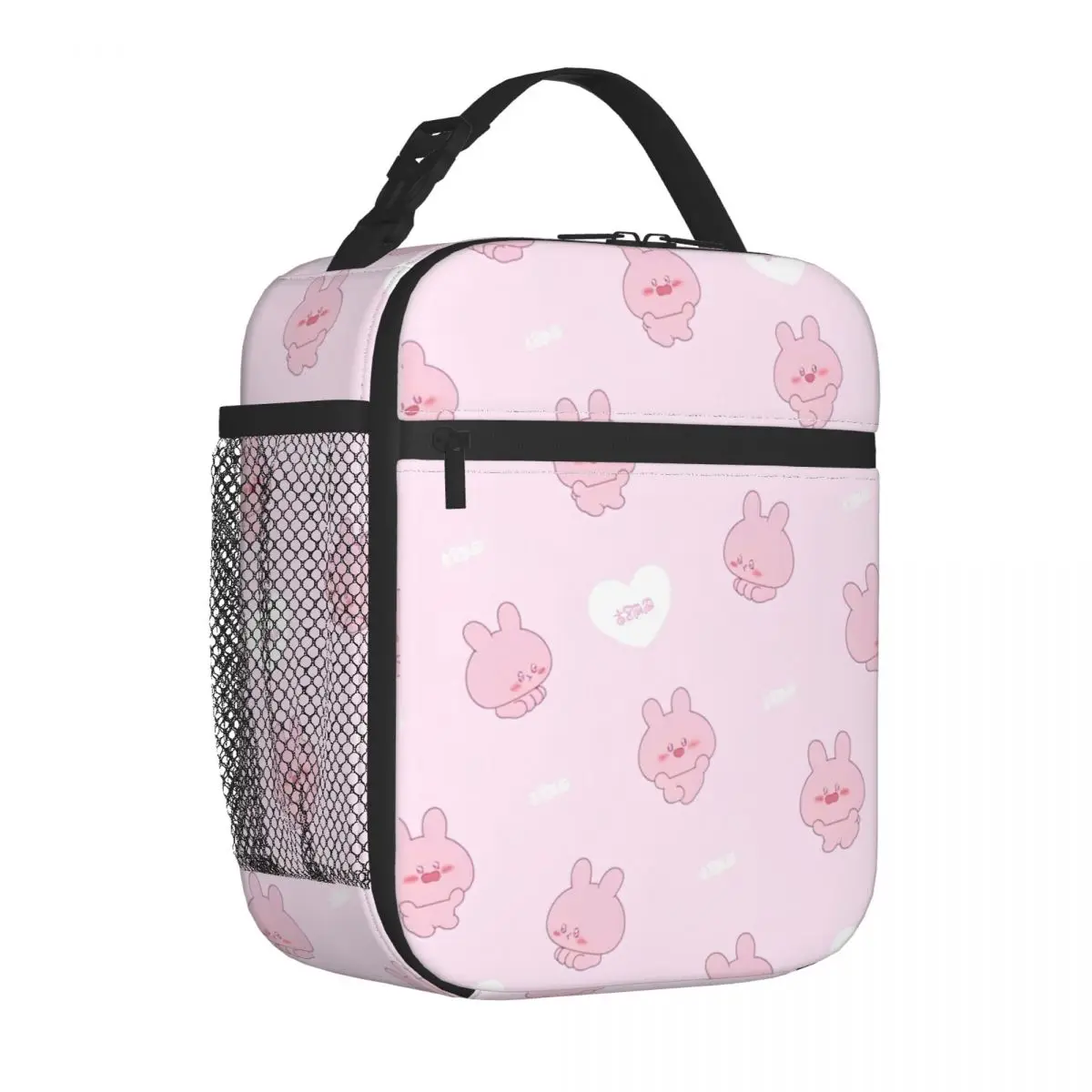 Asamimichaan Cute Asamimi Insulated Lunch Bags Thermal Bag  Meal Container High Capacity Tote Lunch Box Food Storage Bags