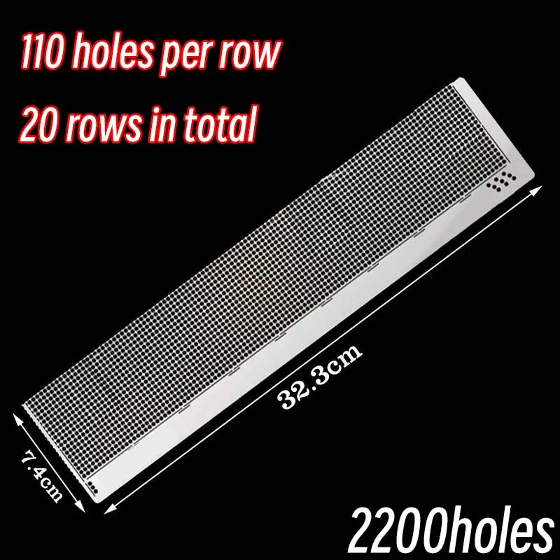 Super Large Size 2200holes Stainless Steel Ruler For Diamond Painting Embroidery Accessories DIY Drawing Ruler Blank Round Drill