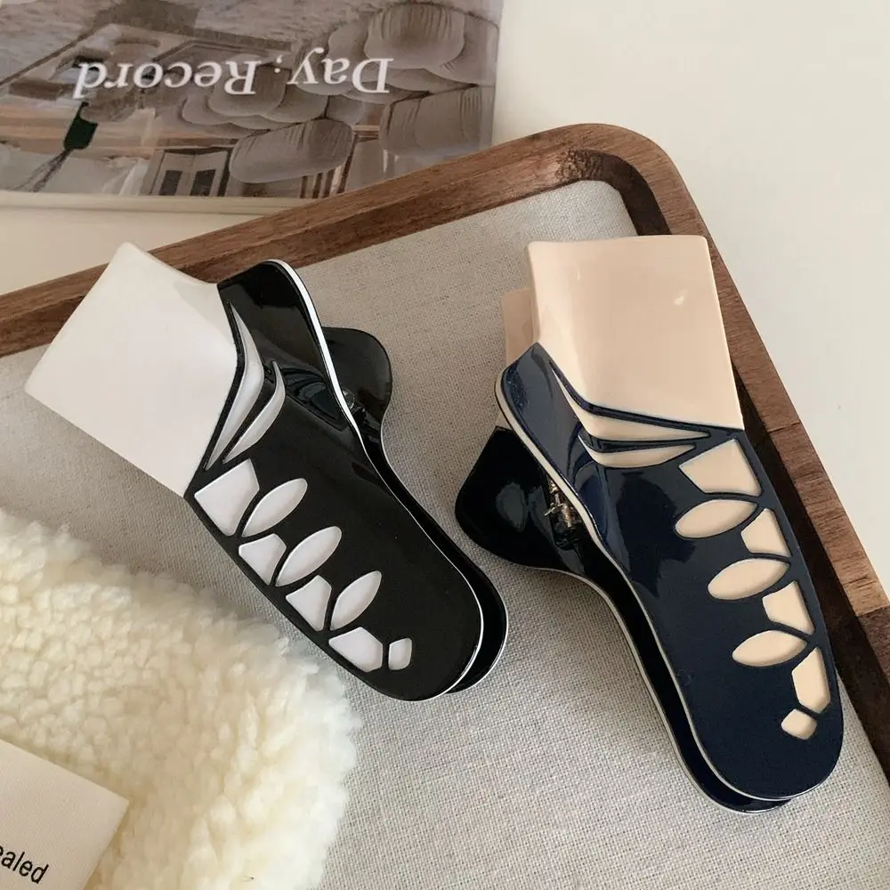 Creative Acetate Ballet Shoes Hair Clip Cartoon Socks Acetic Acid Hair Claw Grab Clip All-match Shark Clip Women