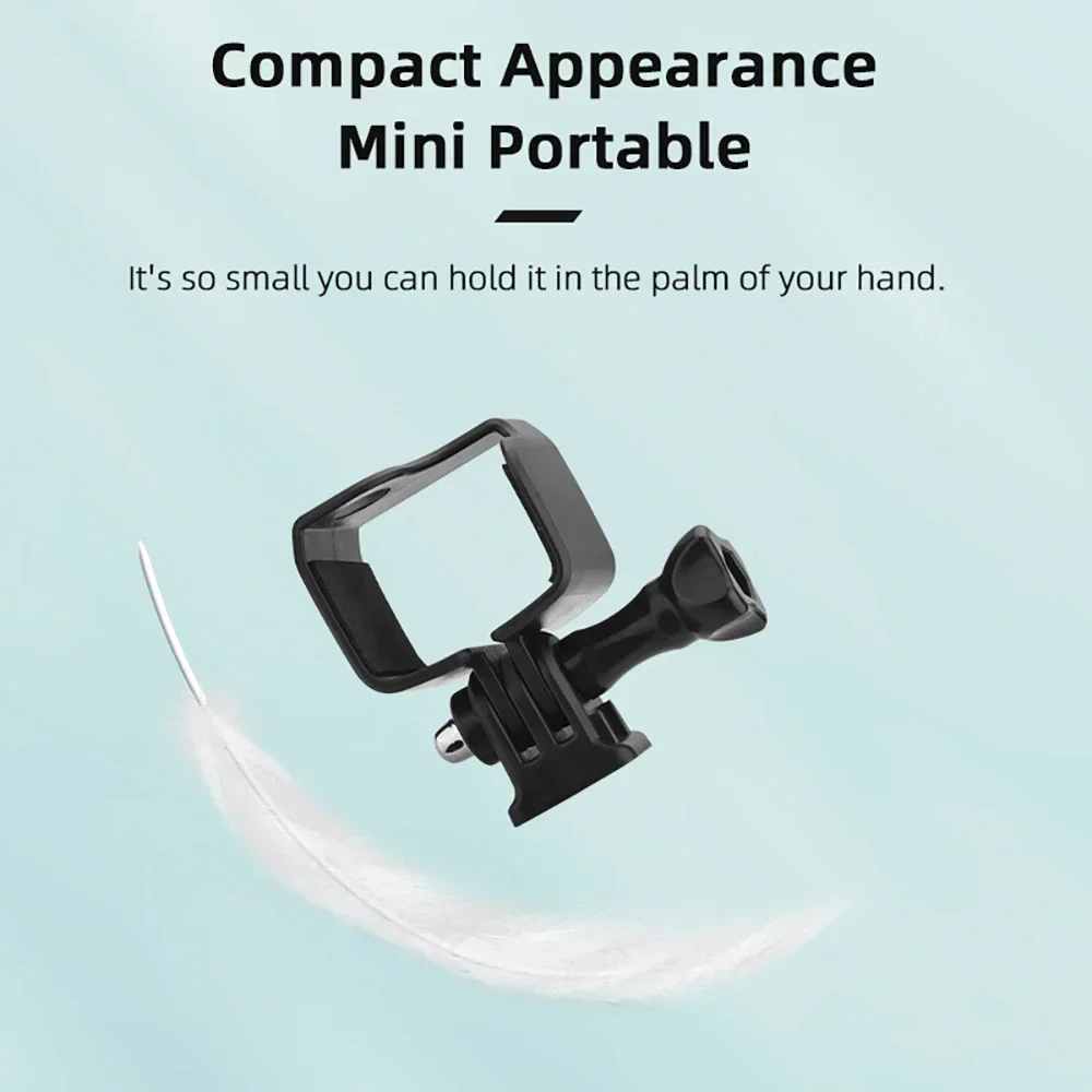 BRDRC الإطار محول توسيع جبل Selfie عصا ظهره كليب دراجة حامل ل DJI OSMO جيب 3 يده كاميرا ذات محورين