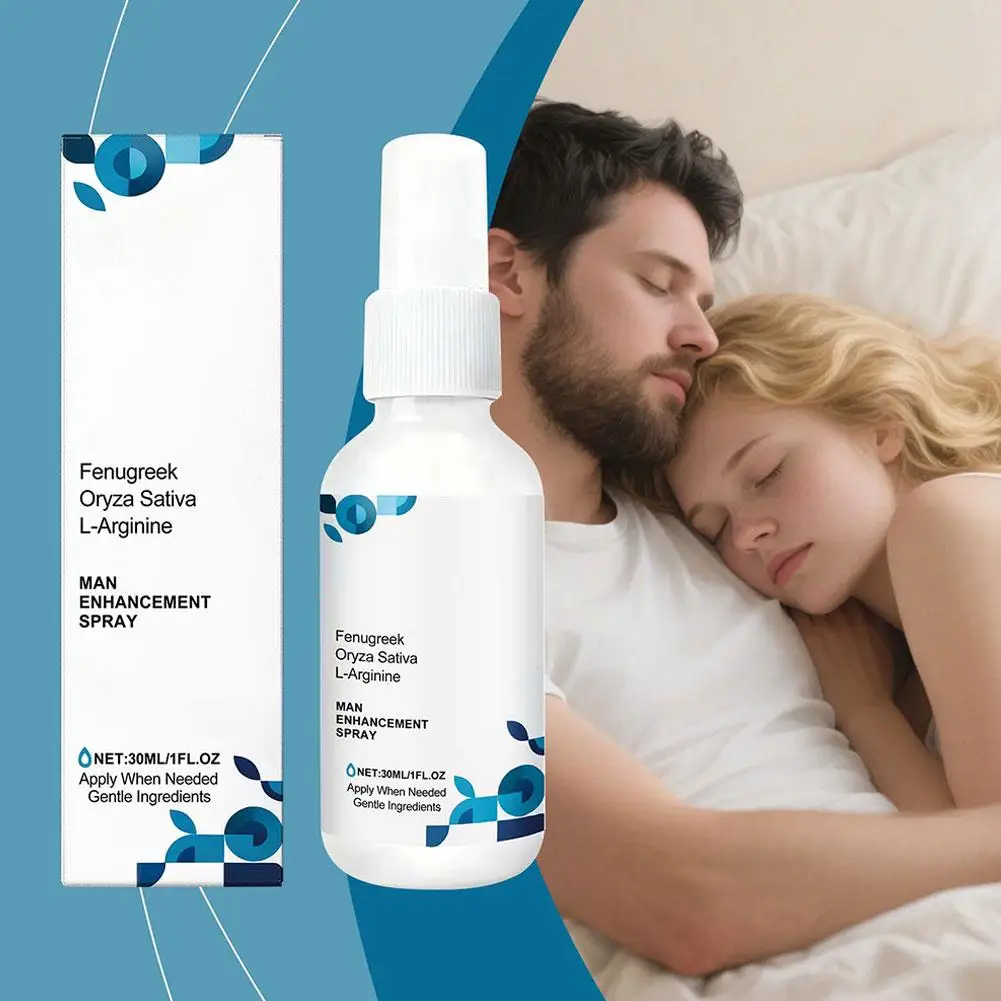 30ml Men's Enhancement Spray Gentle Non-allergenic Intimate Care Fast-acting Long-lasting Support Personal Private Care NEW