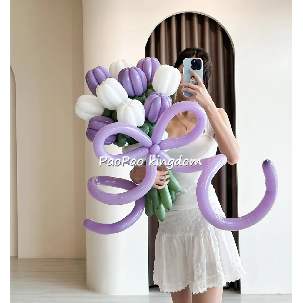 Neue Magische Ballon Blume Material Tasche Geburtstag Party DIY Hochzeit Dekoration Ballon Brautstrauß Zu Liefert Foto Geschenk