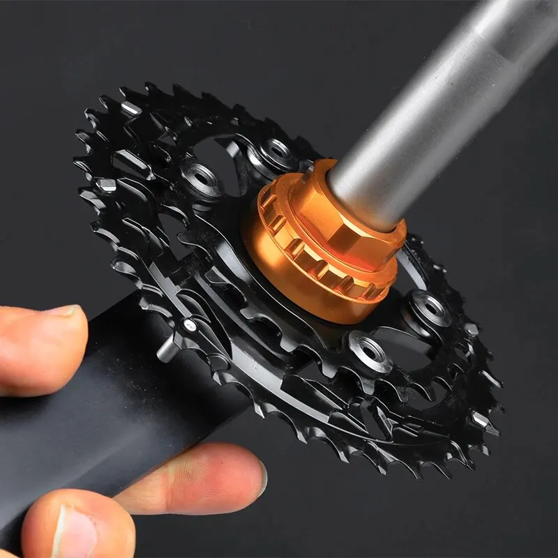 Bicycle12 Speed Chainring Mounting Tool For Shimano SM-CRM95 SM-CRM85 SM-CRM75 TL-FC41 FC41 M9100 M8100 M7100 Repair Tool Cranks