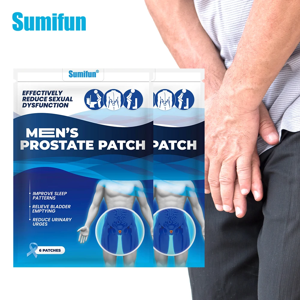 

6/12/18/30/60pcs Sumifun Prostate Treatment Patch for Man Prostatic Navel Sticker Prostatitis Strengthen Kidney Health Plaster