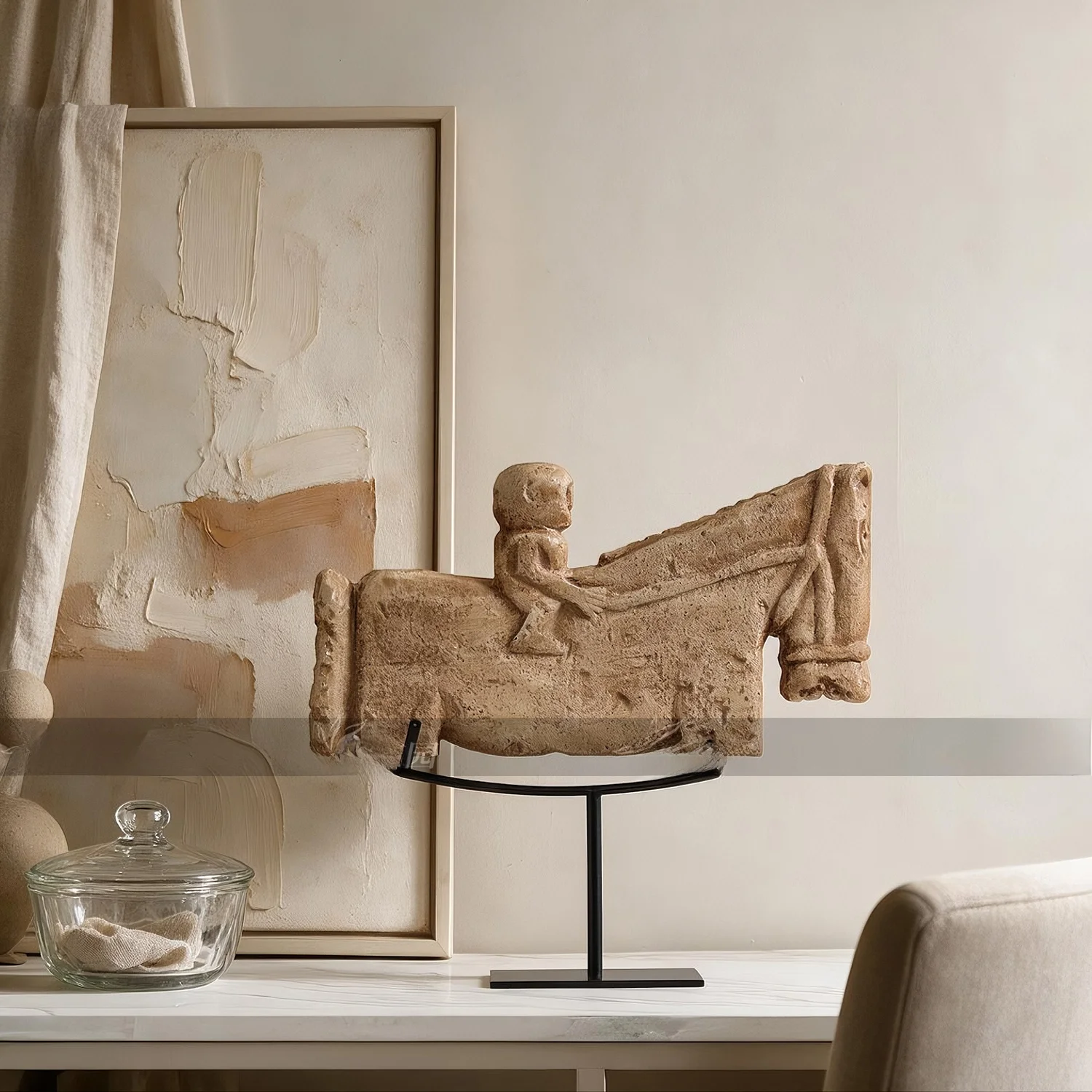 sculpture-d'art-abstrait-retro-creative-decoration-d'interieur-decoration-de-salon-decoration-de-salle-d'exposition-decoration-de-bureau-base-en-metal-resine-art-en-fer