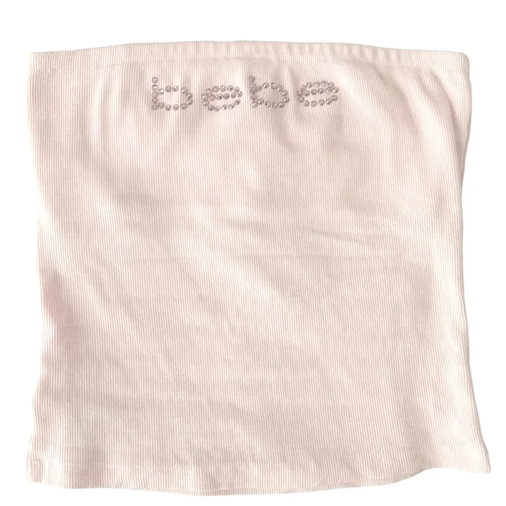 Cute Rhinestones Letter Print leeveless Tank Top Summer Girl Stretch Top Streetwear Pink Corset Y2k Sexy Sleeveless Baby Tee
