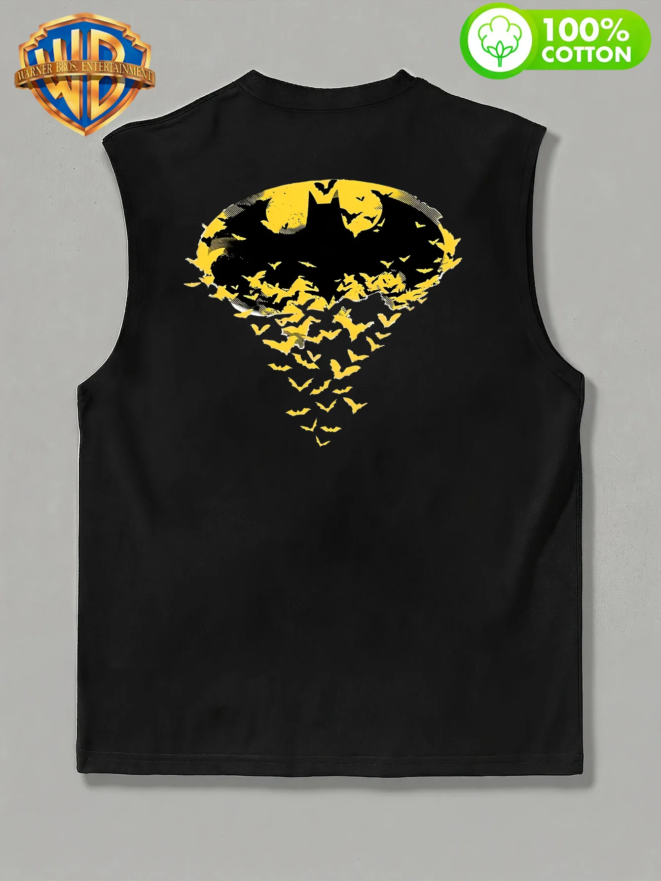Pure Cotton Korean Street Tank Top Men Timeless Simple Outfit
