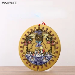 Shanhai Town 펜던트 입체 릴리프 이미지, 24 별자리, 홈 풍수 장식, 홈 장식 액세서리, 1 개