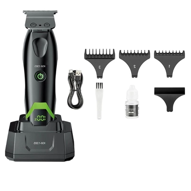baao-hair-clipper-for-men-professional-led-display-hair-trimmer-adjustables-appliance-hair-care-kit-km-1385