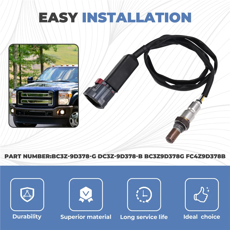 

A33K-BC3Z-9D378-G Car Nox Trap Temperature Sensor Oxygen Sensor For Ford F250 F350 Super Duty 2013-2016 BC3Z9D378G