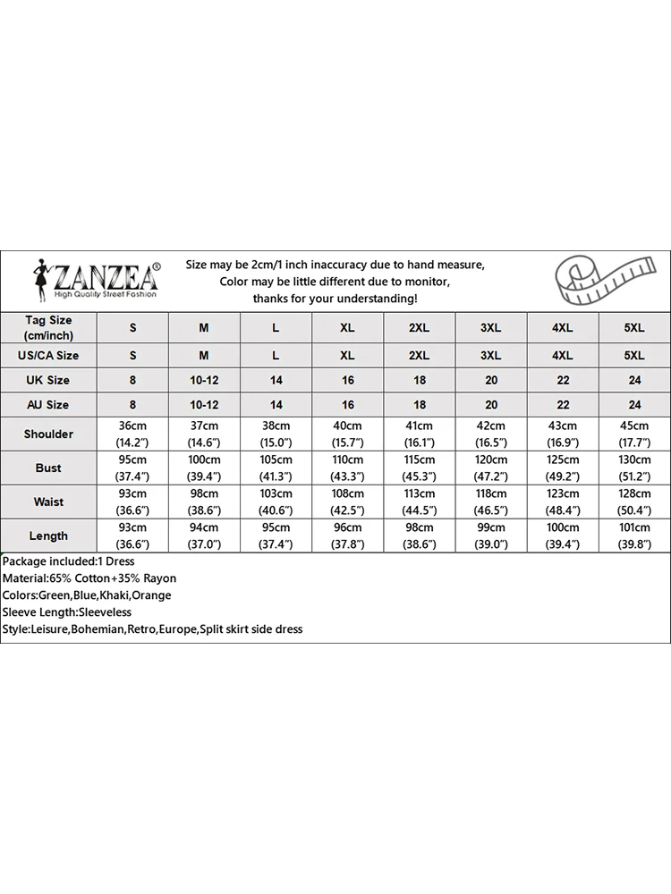 ZANZEA 2024 Summer Floral Dress Bohemian Printed Sundress Women Vintage O Neck Sleeveless Vestido Causal Robe Work Sarafans