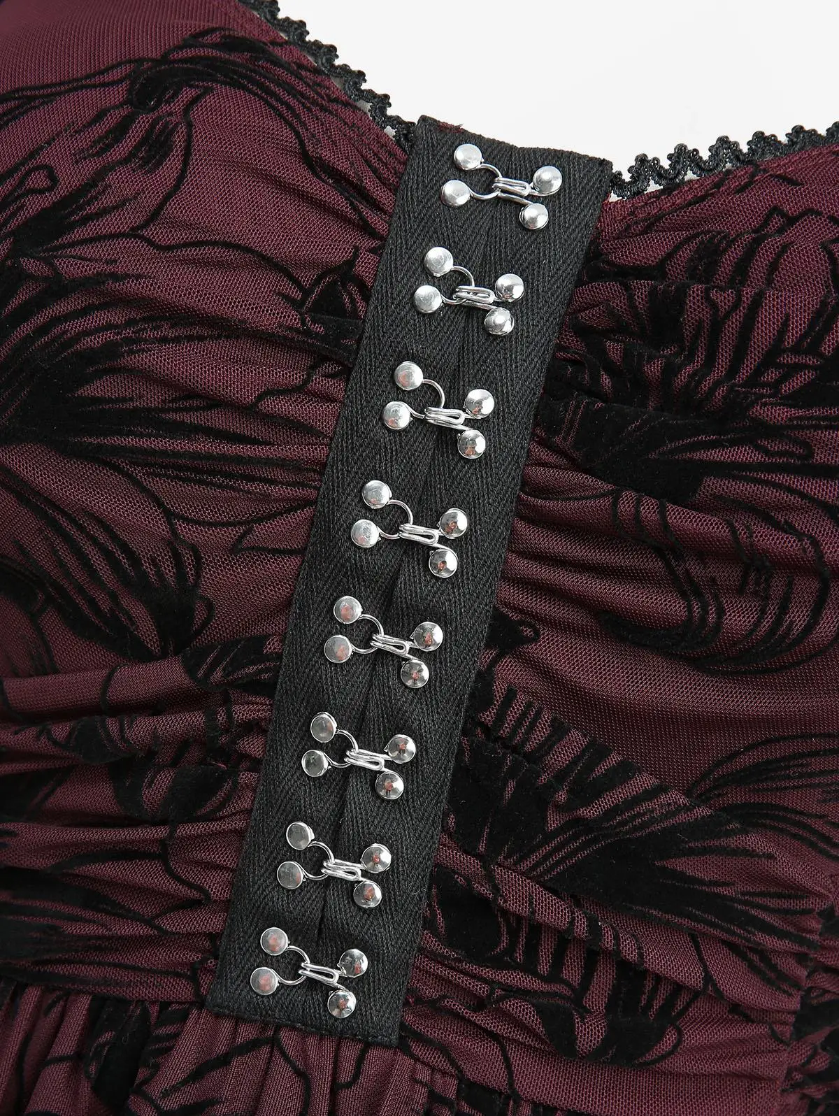 روزغال حجم كبير زهور الزنبق يتدفقون الدانتيل تقليم Ruched غير المتكافئة تانك فستان الاتجاه الجديد فساتين بلا أكمام Vestidos #4