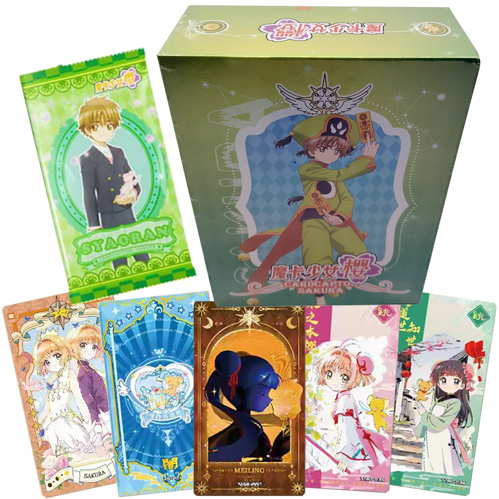 

Коллекционные карточки Card Captor Sakura: любимые японские аниме-карточки с персонажами, высококачественные игрушки для всей семьи