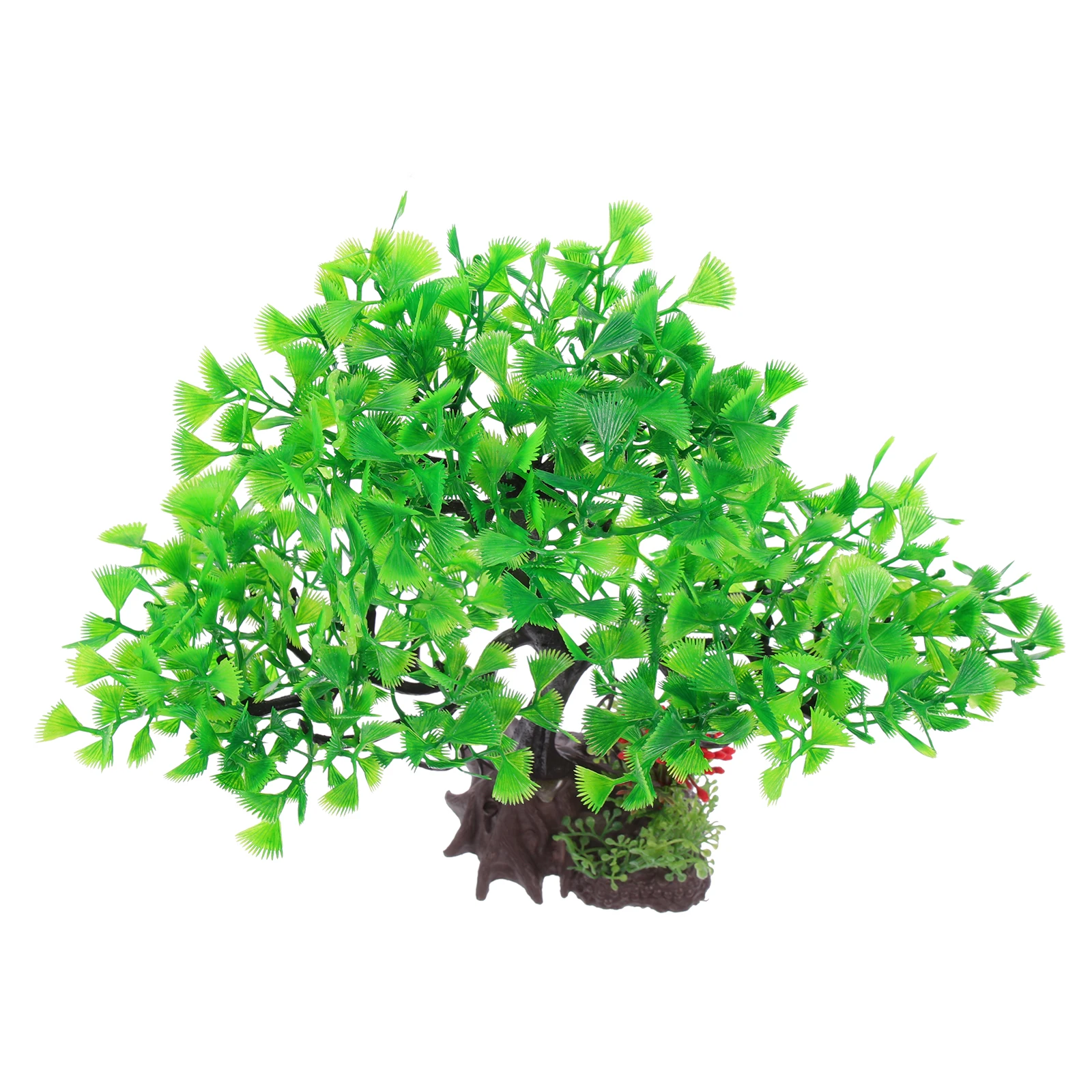 

Aquatic Decoration Fish Tank Background Plant for Aquarium Plants Plastic Accessory Turtle