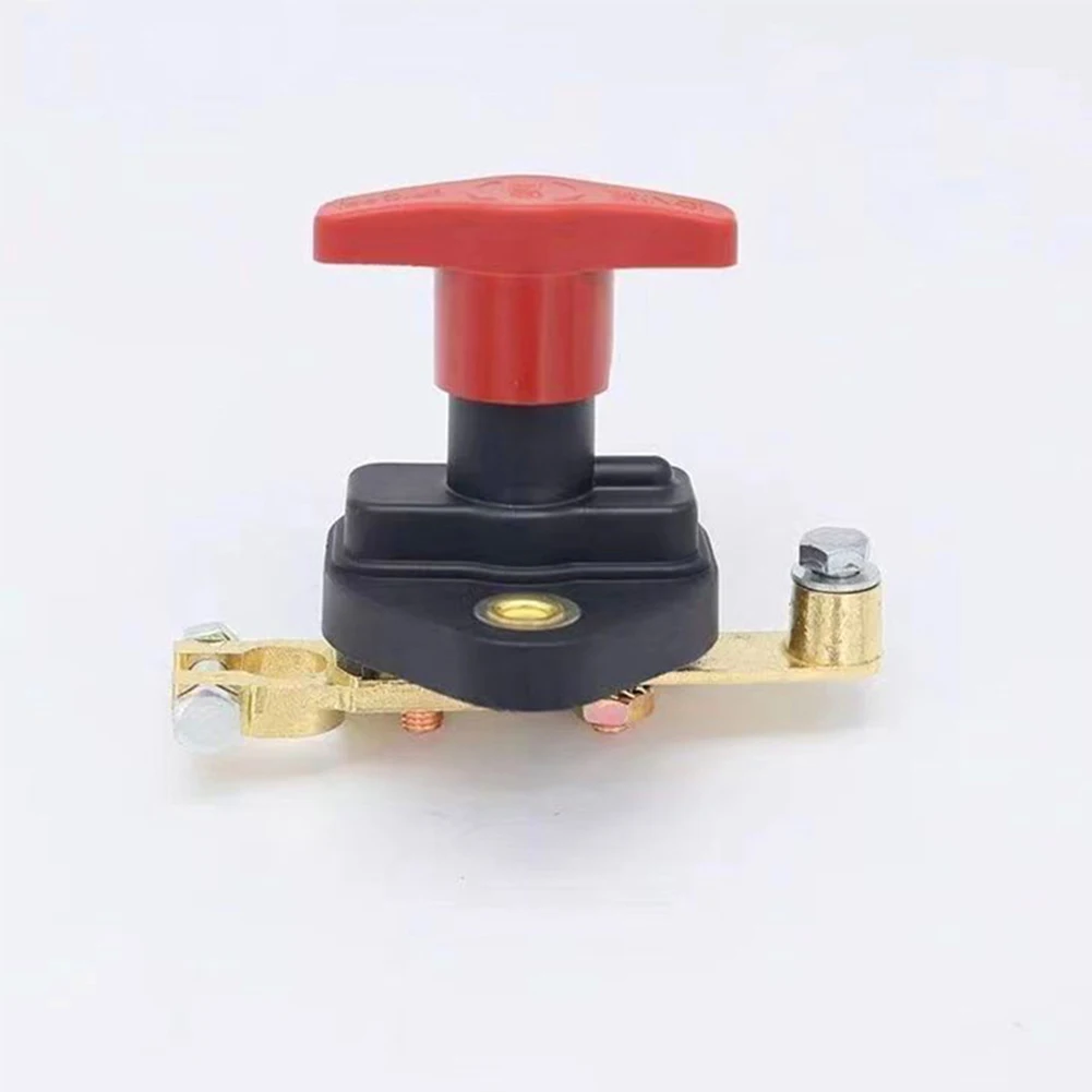 Automotive Power Switch Knob Battery Switch Compact Size High Universality Fitment Positive Negative Connection