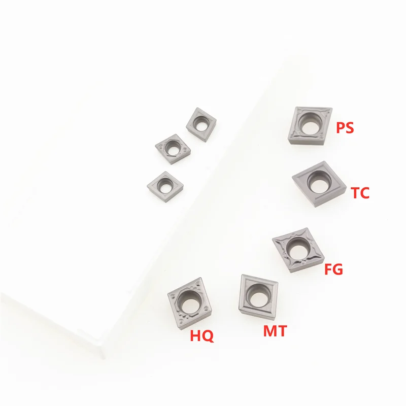 Deskar الأصلي شفرات باستخدام الحاسب الآلي Ccmt060204 Ccmt09T304 Ccmt09T308 Fg Hq Mt Tc Fg Ps Lf90 مخرطة باستخدام الحاسب الآلي قطع كربيد إدراج المعادن السيراميك أداة تحول داخلية لأجزاء الصلب #6