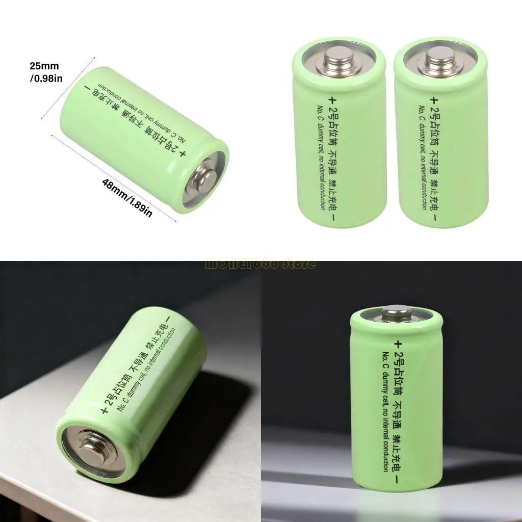 

F62C 0V LR14 C фиктивный разъем батареи с марганцевой сталью для светодиодных игрушек и настройки источника питания