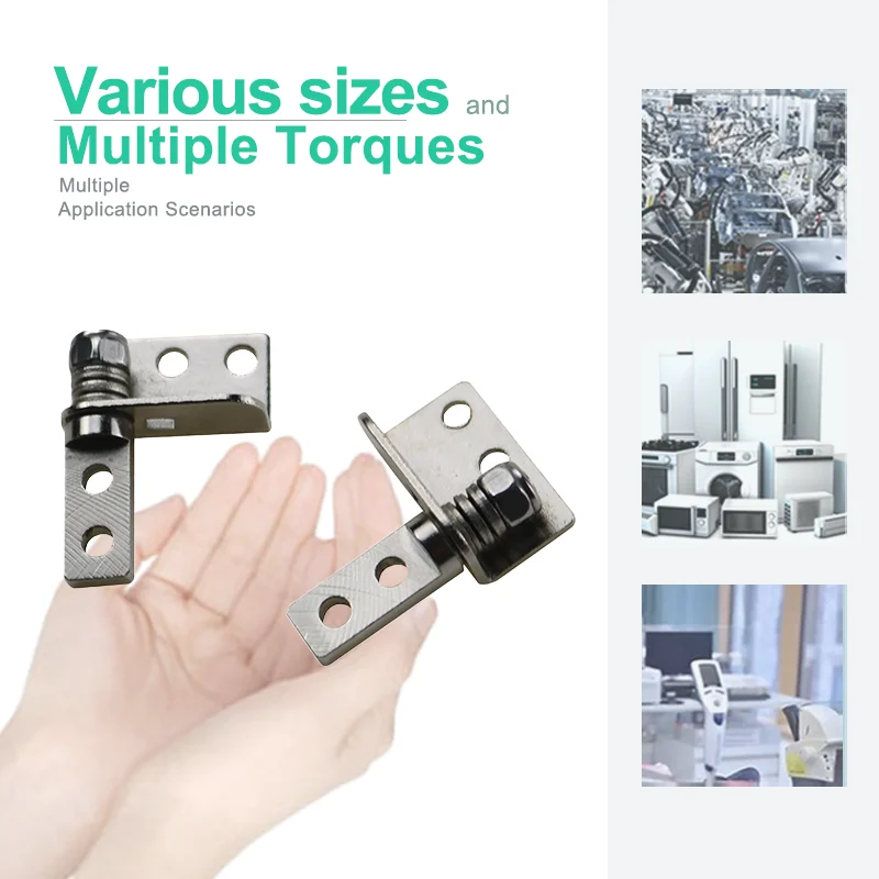 L-Shaped Positionable And Line Passing Damping Hinge Suitable For Electronic Device Support And Cabinet Doors