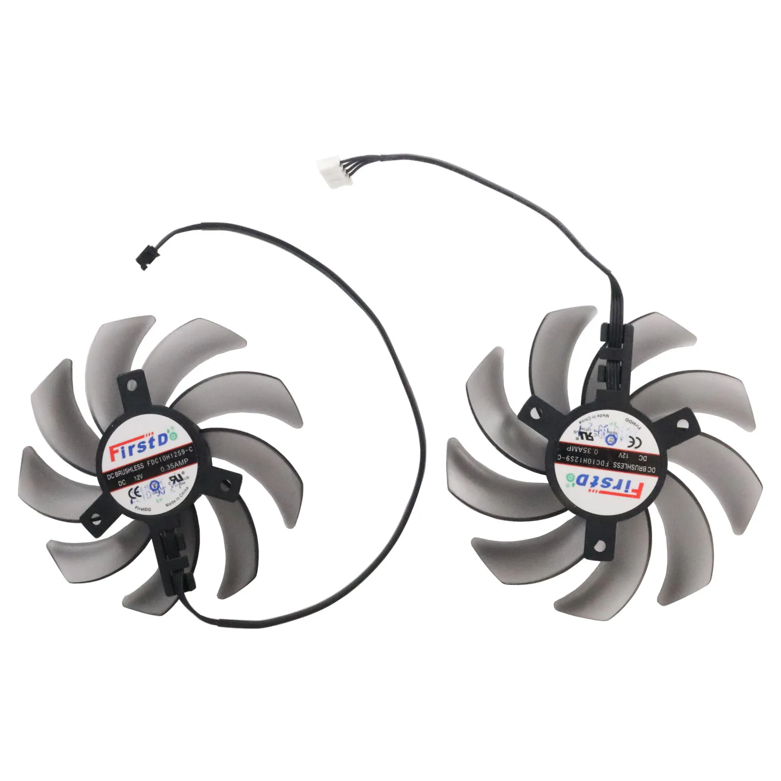 Ventilador de tarjeta de vídeo GTX1660, FDC10H12S9-C de 85MM para PALiT GeForce GTX 2070 2060 1660 Ti, ventilador de refrigeración de tarjeta