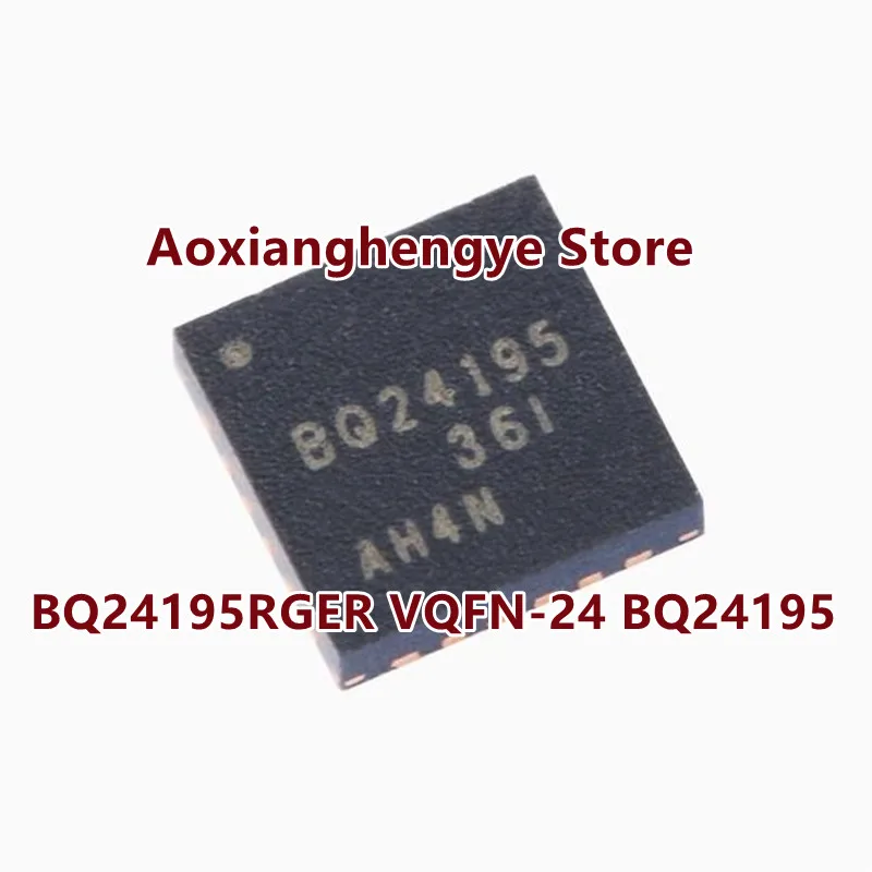 2PCS BQ24195RGER VQFN-24 BQ24195 I2C Controlled 2.5A / 4.5A Single Cell USB/Adapter Charger With 5.1V at