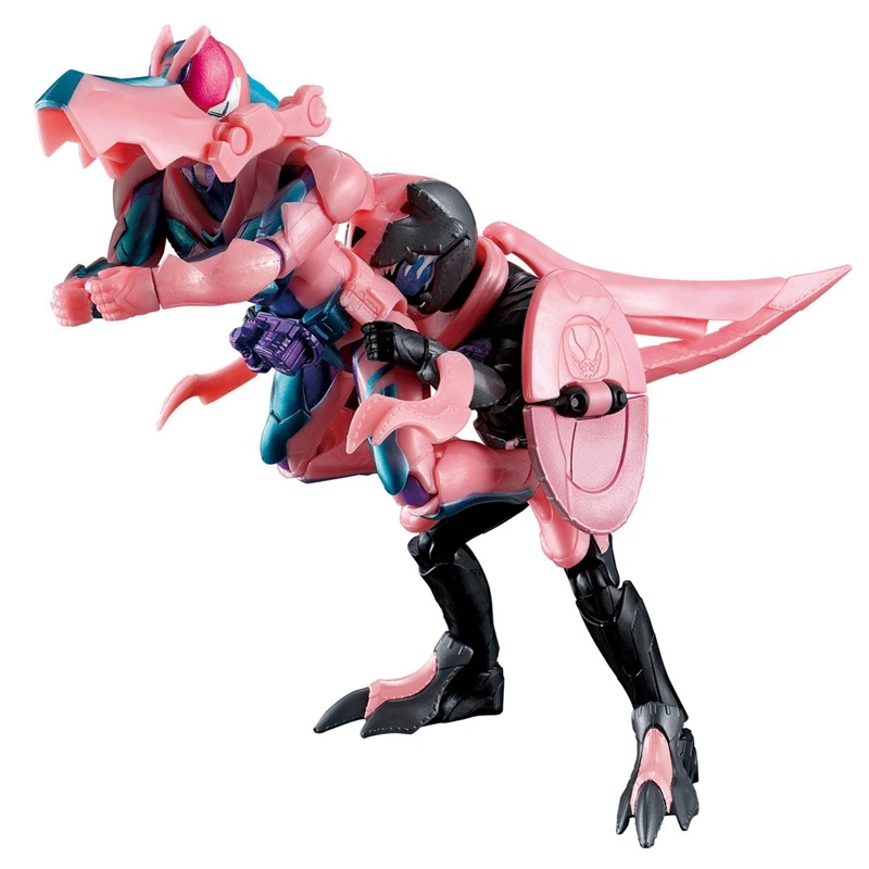 HHL genuíno EM ESTOQUE Bandai Kamen Rider Revice RKF |   Conjunto de figuras articuladas genônicas T-Rex, presente de brinquedo