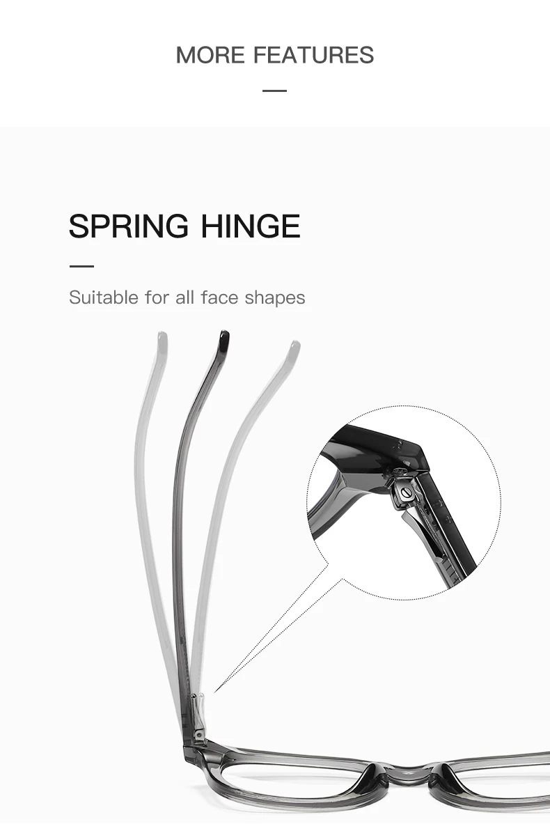 JMISUS 패션 라운드 디자인 올인원 처방 안경 여성용 변색 블루라이트 차단 누진 다초점 렌즈